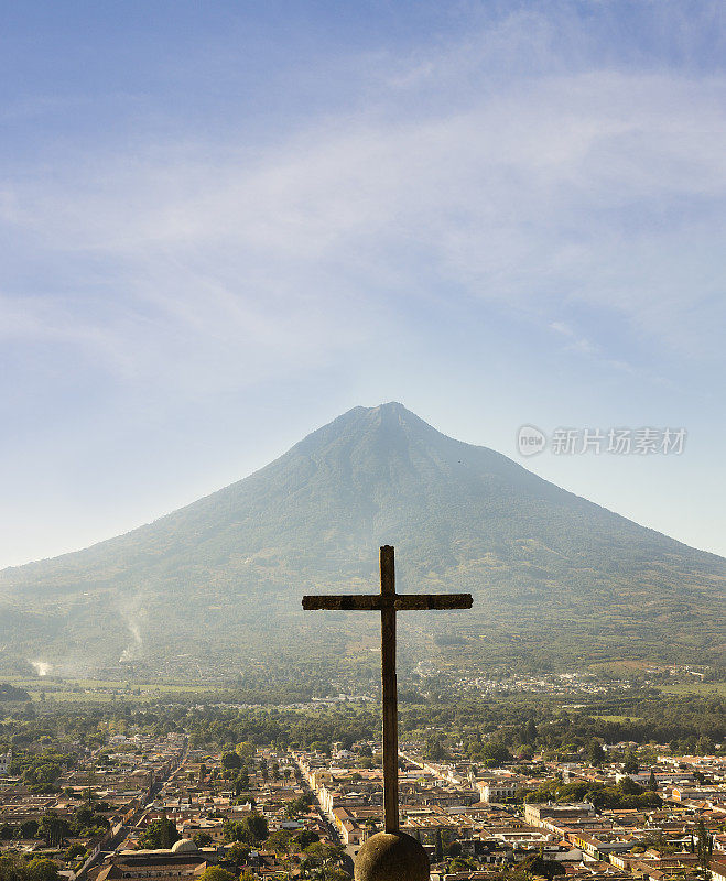 Cerro de La Cruz -危地马拉安提瓜的十字山